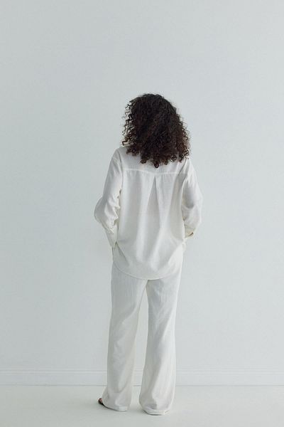 Suud Collection Cămașă de bază Ecru Mild Pocket