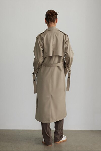 Suud Collection Khaki Re-edition 1980 Trench Coat