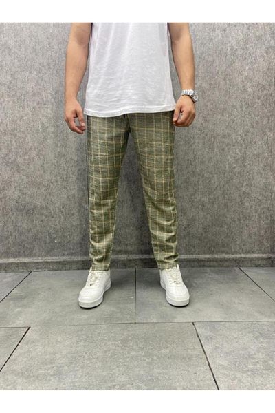 FıttingRoom Bohemian Patterned Elastic Waist Trousers