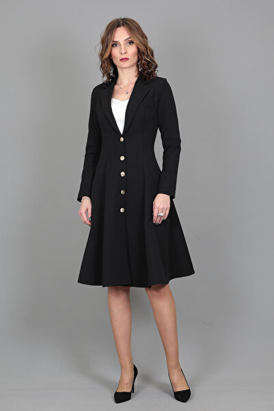 ÖNDER ÖZSOY Prenses Elbise Siyah