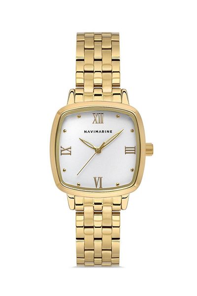 Navimarine Nm208-02 Model Square Women's Wristwatch