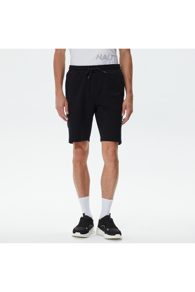 Nautica Erkek Siyah Standart Fit Şort