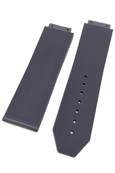 MercanSaat Hublot Big Bang Classic Fusion Uyumlu Lacivert Silikon Saat Kordonu