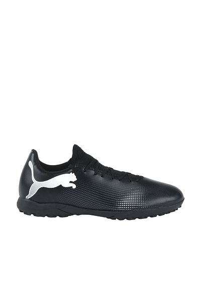 Puma Future 7 Play ανδρικά μαύρα παπούτσια Astroturf Field ( 107726 -02)