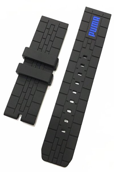 MercanSaat Puma PU104151005 Siyah Orijinal Silikon Saat Kordonu Kayışı