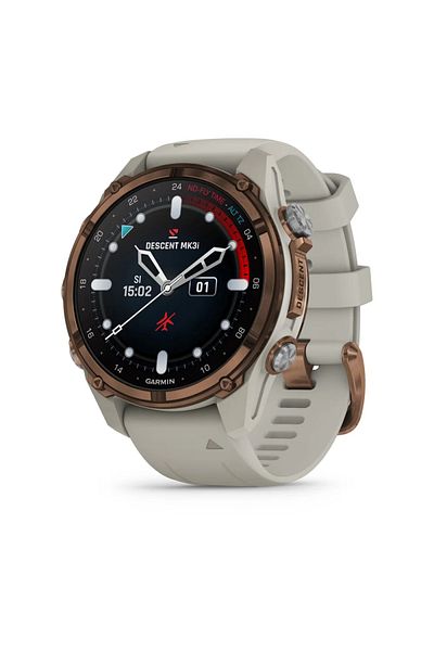 Garmin GARMIN DESCENT MK3I - 43 MM BRONZE PVD TITANIUM WITH FRENCH GREY