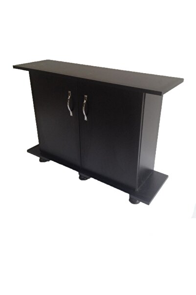 Kanki Pet Akvaryum Sehpası MDF Düz Siyah 100 Cm 100x31x67 cm