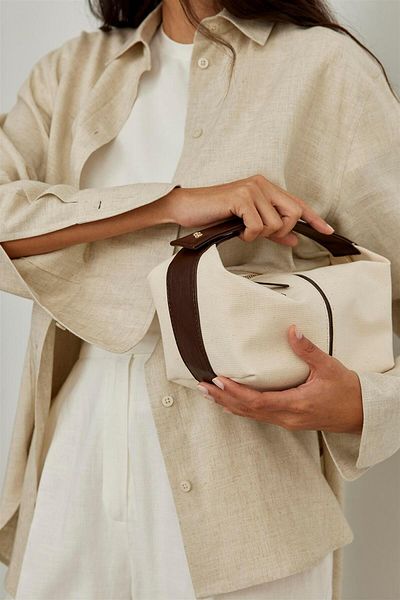 Suud Collection Archi Bag - Bitterbraune Tasche
