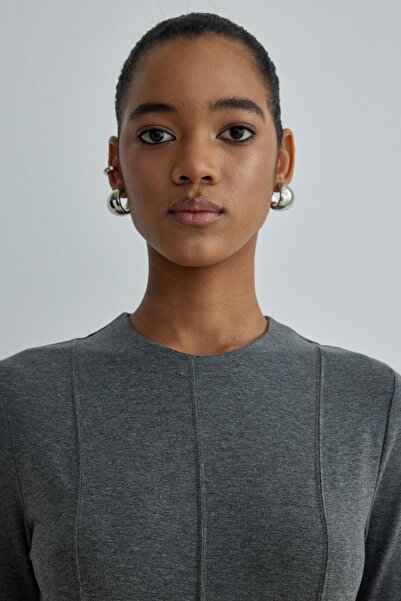 Suud Collection Smoked Sandra Flared Long Dress