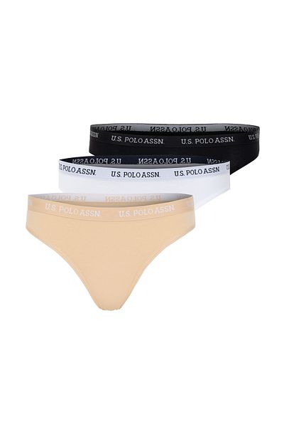 U.S. Polo Assn. Μπεζ Γυναικεία Εσώρουχα Six - 50301850-VR131
