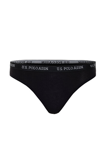 U.S. Polo Assn. Kadın Siyah İç Giyim Alt 50301850-VR046
