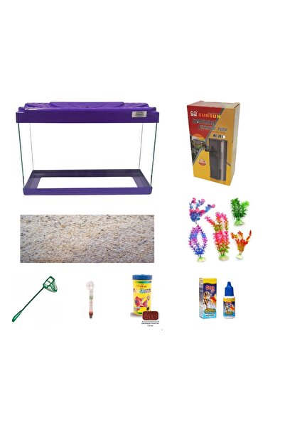 Kanki Pet KP5018 Ekonomik Hazır Set Mor 50 CM ( 26 Litre )