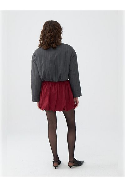 Nocturne Padded Striped Coat