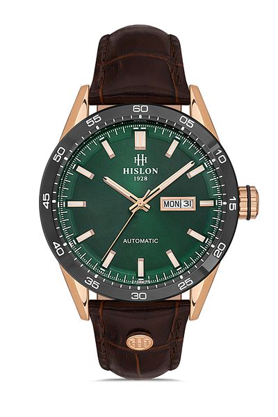 Hislon Sd107T-15Br Automatic Men's Wrist Watch