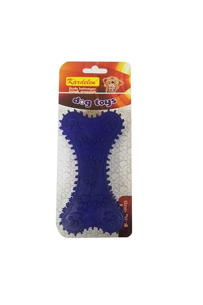 Kardelen Plastic Teething Bone for Dogs with Paws L 14 Cm