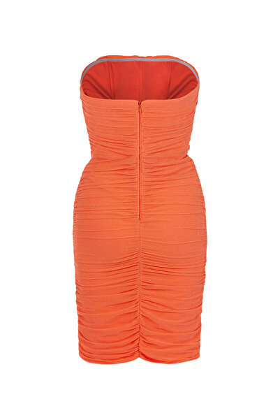 Nocturne Parııtılı Drape Elbise