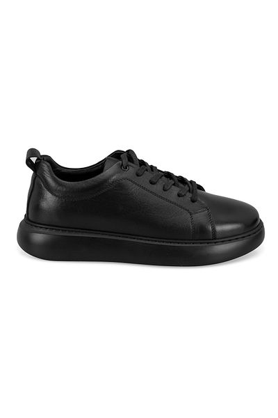 Desa Ανδρικά δερμάτινα αθλητικά παπούτσια Terrell Black