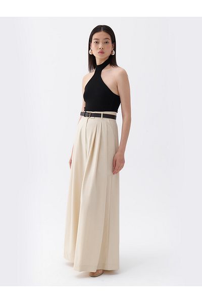 Nocturne Palazzo Belted Pants