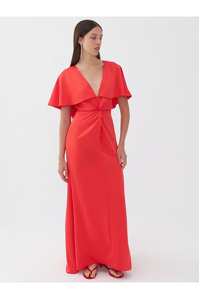 Nocturne Knotted Long Dress