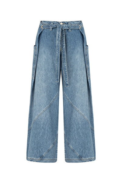 Nocturne Contrast Top Stitched Pocket Trousers