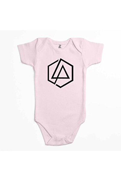 CrowsGate بدلة أطفال من لينكين بارك سيمبول باللون الوردي