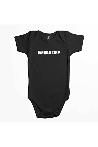 CrowsGate بدلة أطفال باللون الأسود بتصميم Green Day