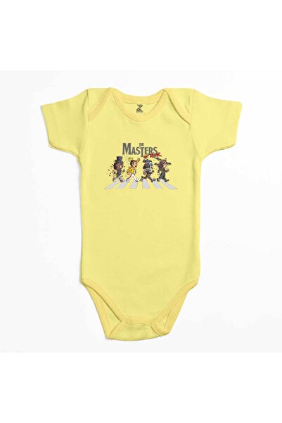 CrowsGate بدلة أطفال باللون الأصفر من The Master Of Rock