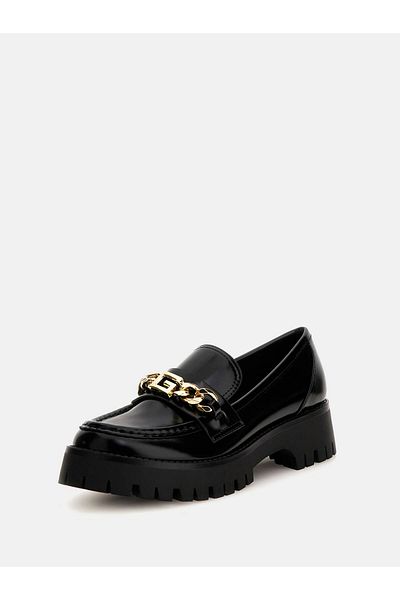 Guess Guess Black Loafers Womens Shoes