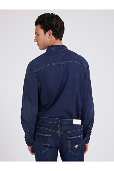 Guess Men'S Denim Shirt - L/S Regu Model