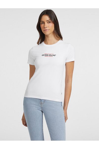 Guess Γυναικείο μπλουζάκι τζιν Slim Fit