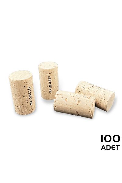 SAVEX Natural Bottle Cork - Stopper 100 Pieces