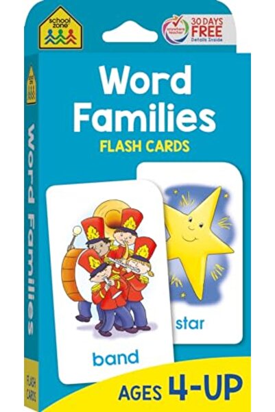 School Zone Publishing Flash Cards Picture Words