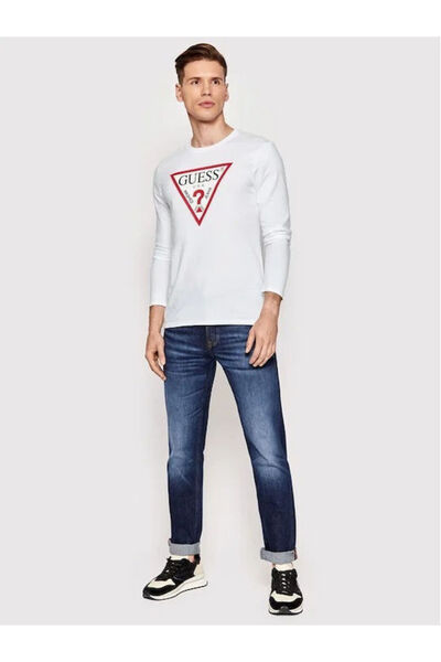 Guess Original Logo Men's Slim Fit T-Shirt