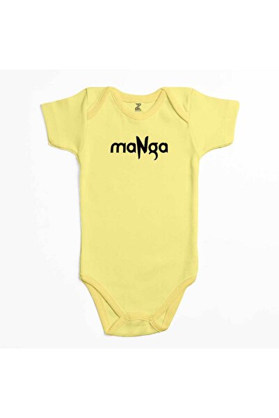 CrowsGate مانغا أسود نص أصفر اللون الطفل ارتداءها