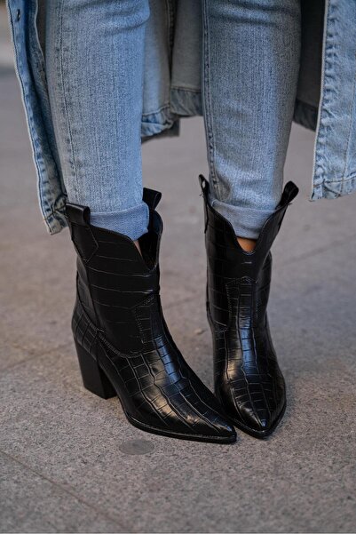 mytopuk Cizme de damă Jonas Black Crocodile Cowboy