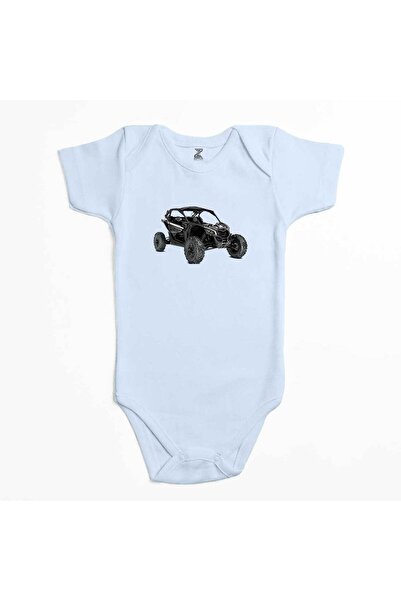 CrowsGate Can Am Off Road Blue Color Baby Bodysuit