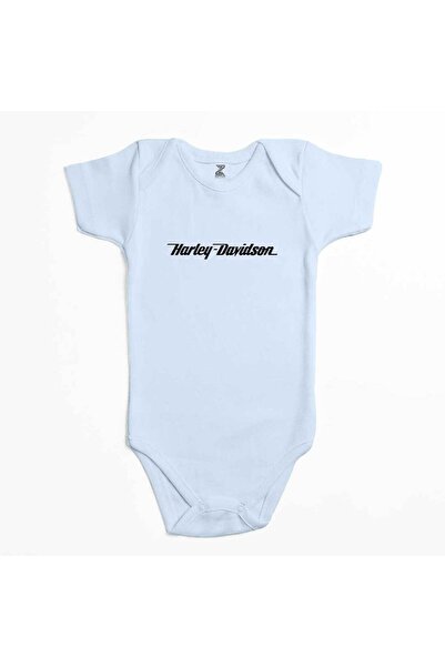 CrowsGate بدلة أطفال من نوع Harley Chopper Logo باللون الأزرق