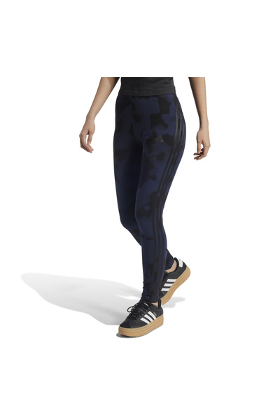 adidas IW7713-K adidas W Fı 3S Leggings Γυναικείο κολάν Μπλε ναυτικό