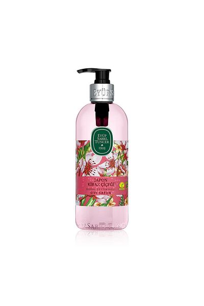 Eyüp Sabri Tuncer Japanese Cherry Blossom Natural Olive Oil Liquid Soap 500 ml