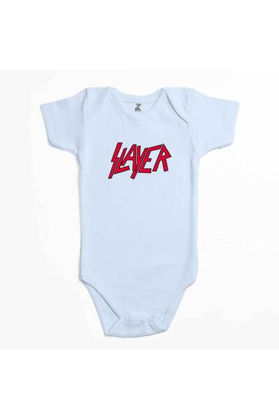 CrowsGate بدلة أطفال باللون الأزرق الكلاسيكي بشعار Slayer