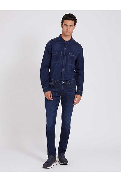 Guess Men'S Denim Shirt - L/S Regu Model