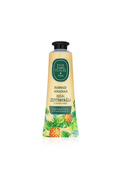 Eyüp Sabri Tuncer Hawaii Ananas Doğal Zeytinyağlı El Ve Vücut Kremi 50 Ml