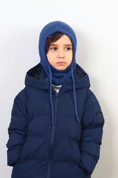 Ritnice Dětská stahovací šňůrka Indigo Balaclava Knitwear Čepice / Čepice