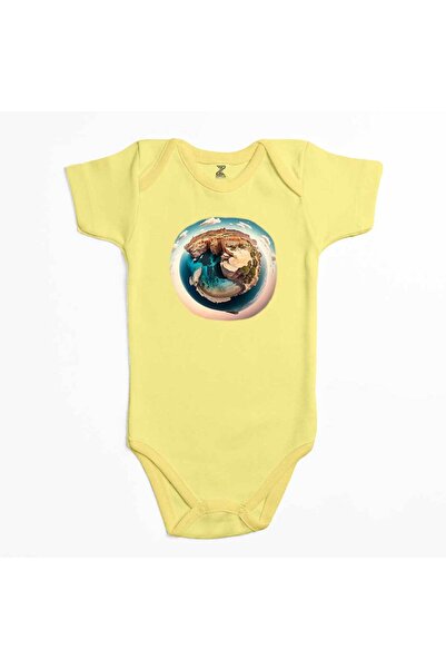 CrowsGate بدلة أطفال باللون الأصفر من Planet