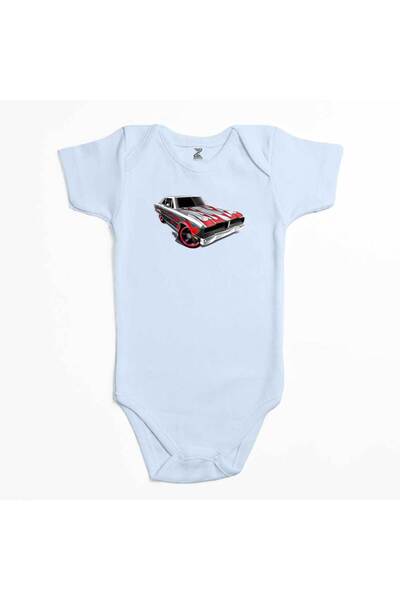 CrowsGate بدلة أطفال باللون الأزرق من Dodge Charger