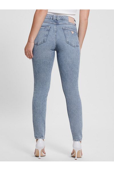 Guess 1981 Blugi skinny pentru femei cu nasturi expusi