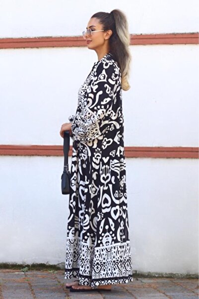 Ritnice Prive Γυναικείο Μαύρο Μακρύ Φόρεμα Lias