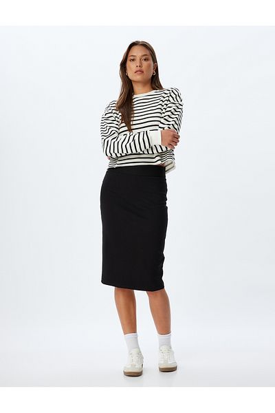 Koton Fusta creion cu talie standard slim fit lungime midi