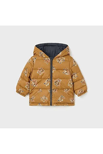 MAYORAL Winter Boy 2441-016 Baby Double Sided Coat Brown