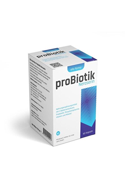 Ella Farma Probiotik Neroserin 60 Kapseln Fosfatidilserin ve Probiyotik
